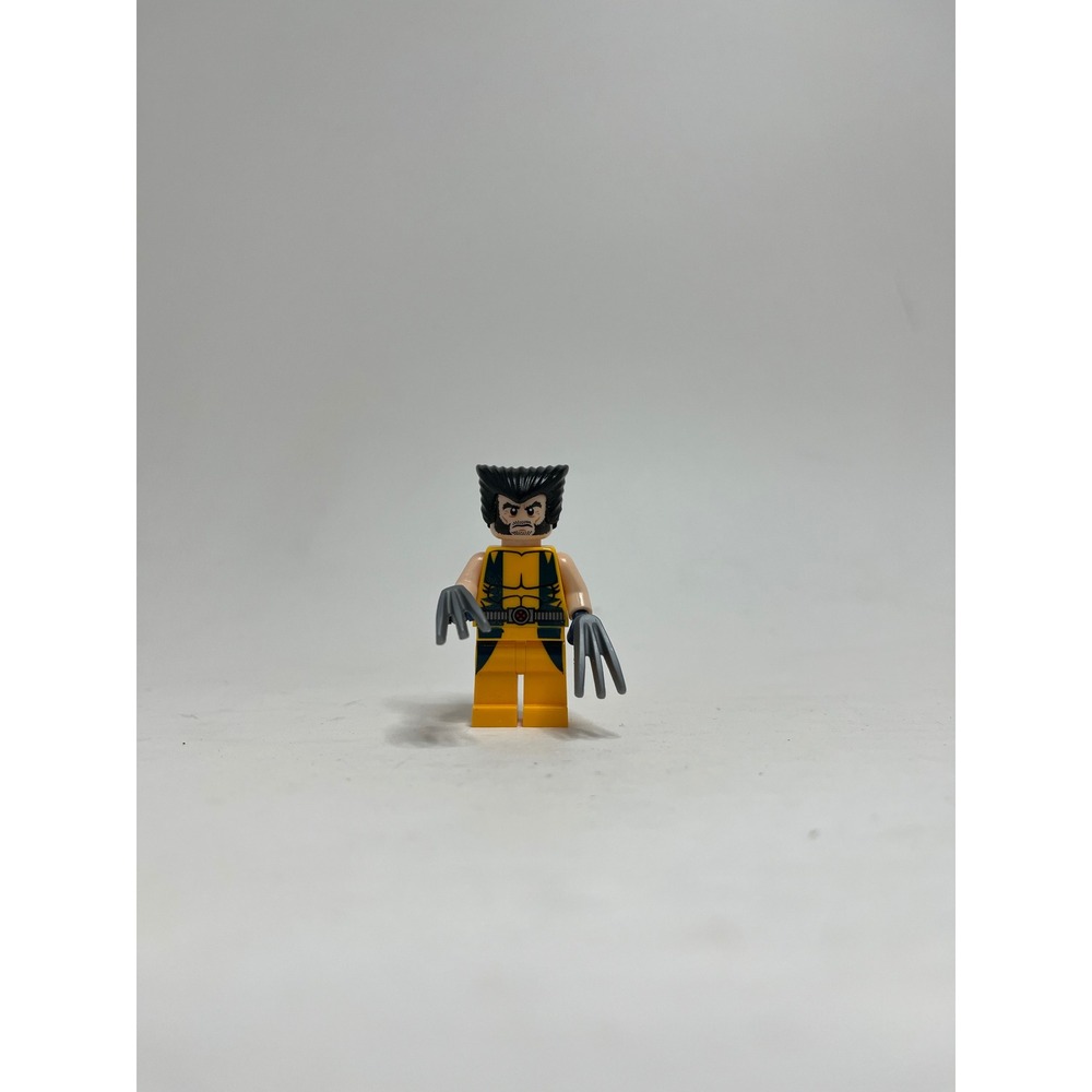 LEGO Wolverine Minifigure X-Men Marvel Super Heroes Claws sh0017 Amazing Shape
